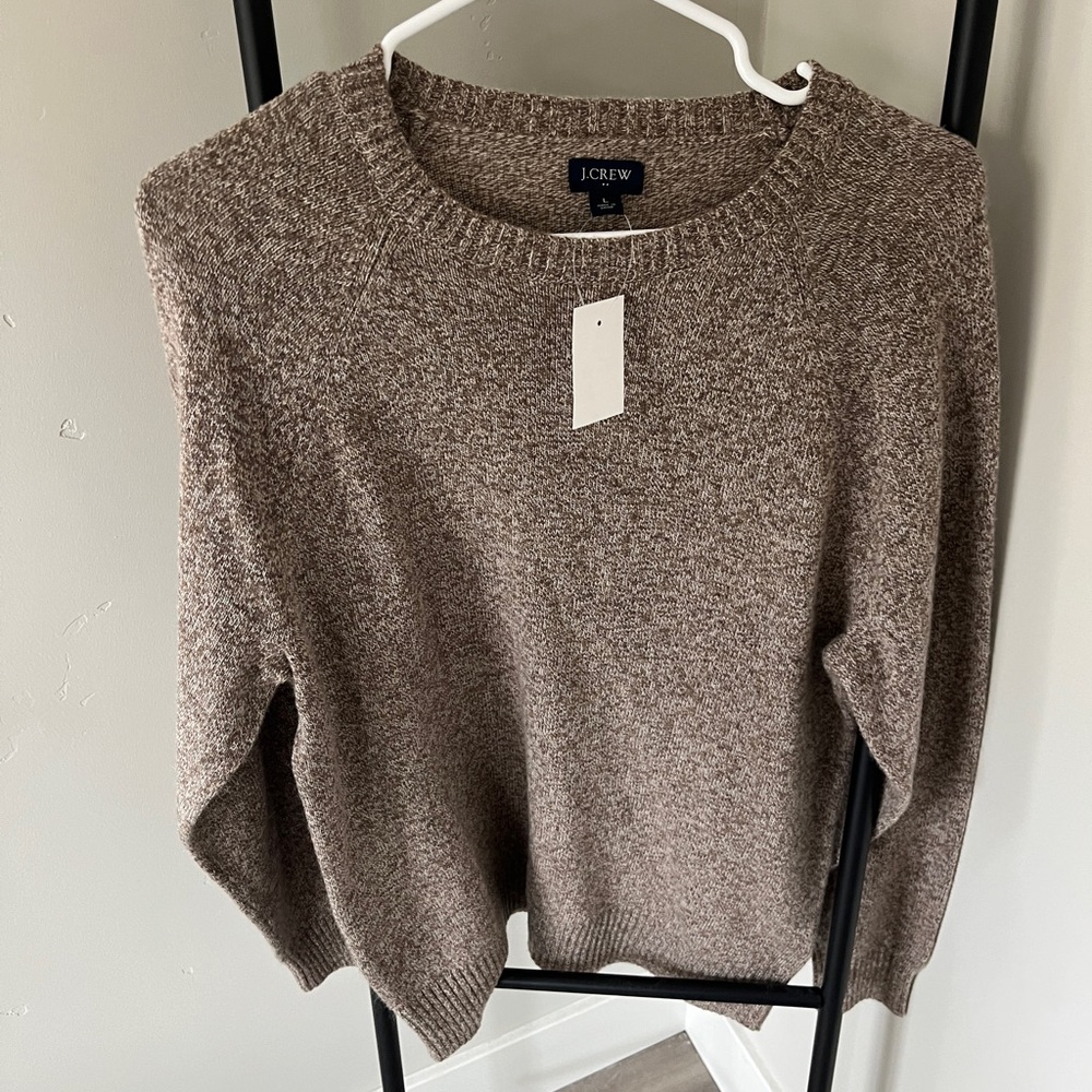 NWT J. Crew Boxy Crewneck Sweater